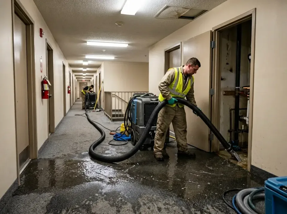 multi-unit-apartment-hallway-f-005 — frequently asked questions, Emergency Burst Pipe Water Extraction & Removal in Cuba, MO